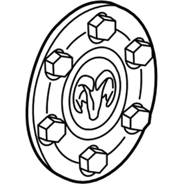 1999 Dodge Durango Wheel Cover - 5EC15PAK