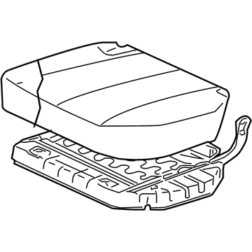 Mopar MR966155XA Seat Cush-Rear Seat