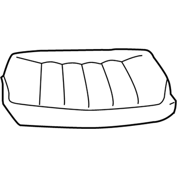2004 Dodge Caravan Seat Cushion - ZA401D5AA