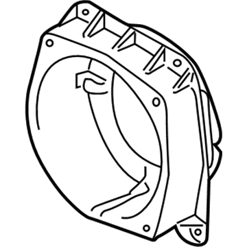 Mopar MR141337 Cover-Front Door Speaker