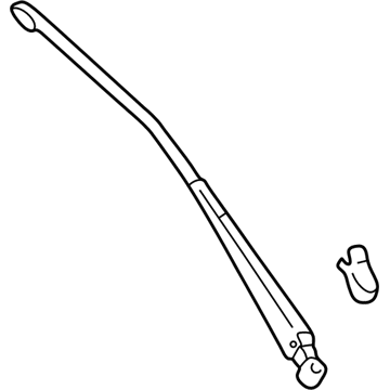 MR441817 Mopar Arm WIPER-Rear Window WIPER Illustration 1 of 1