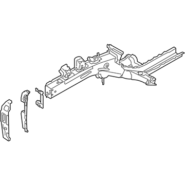 Mopar 646061R300 Assembly-Front S-Assembly-Front Side RH