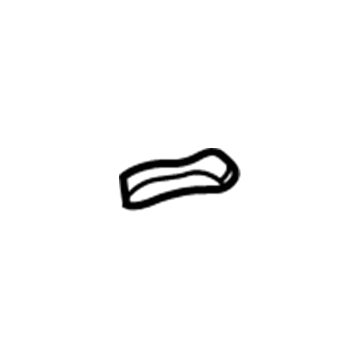 Mopar 5DW56RK5 SEATBELT Rear Lap Buckle