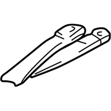Mopar 5DW45XT5 Rear Lap Tip Seat Belt