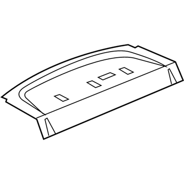 Mopar XR68DX9AK Panel-Shelf