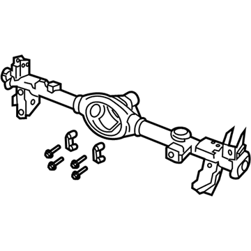 Mopar 68544448AA Rear Axle