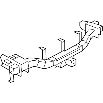 Mopar 55364674AD Beam-Rear Bumper