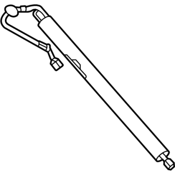 Dodge Hornet Trunk Lid Lift Support - 68618753AA