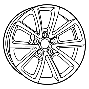 2019 Jeep Grand Cherokee Spare Wheel - 6DE301D2AB