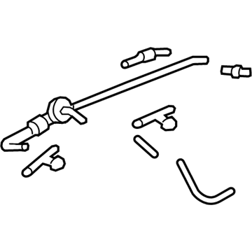 Mopar 8265A093 Hose-Rear Window Washer