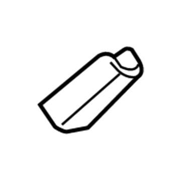 55112984AA Mopar Cover-Mirror Illustration 1 of 1