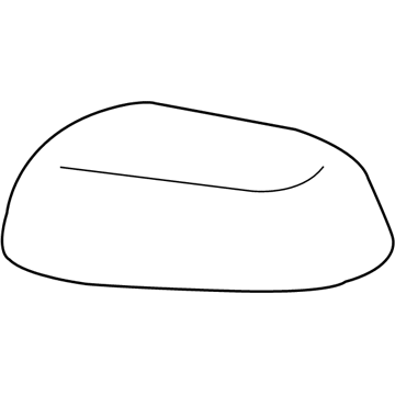 Mopar 7632A807BA Housing-Door Mirror