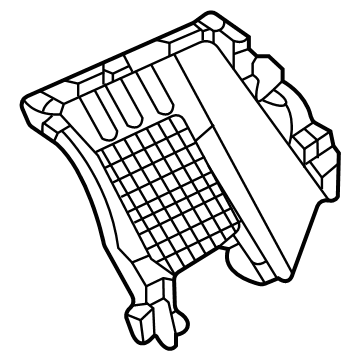 Mopar 7QD83LXHAA HOLDER-FLOOR CONSOLE