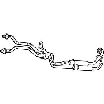 2021 Jeep Grand Cherokee L Transmission Oil Cooler Hose - 68379508AC