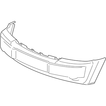 2010 Jeep Grand Cherokee Bumper - 68033744AB