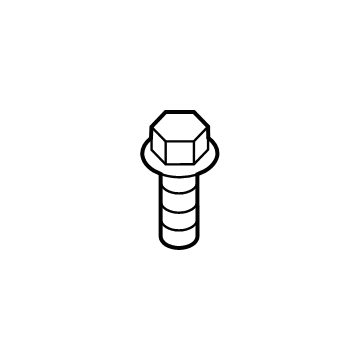 Mopar 68610047AA HEX FLANGE HEAD