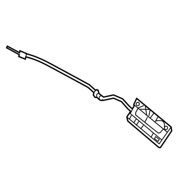 2022 Jeep Grand Cherokee WK Door Latch Cable - 68079301AB