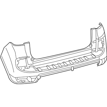 Mopar 68324611AA Bumper-Rear