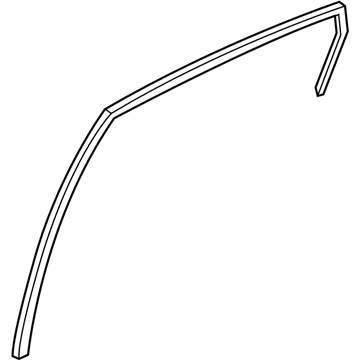 Mopar 835301R000 Rear Door Win-Rear Door Window Glass