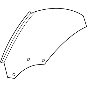 Mopar 5008978AF Glass-Quarter Window