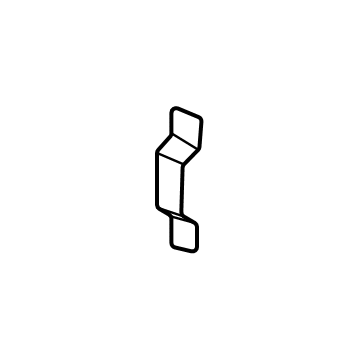 Mopar 55397012AA Loop-Door Check Strap Door Half