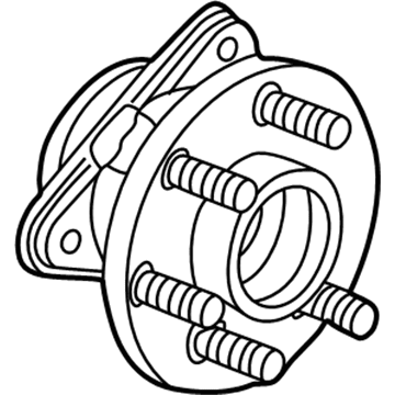 1998 Dodge Durango Wheel Hub - 52068965AB