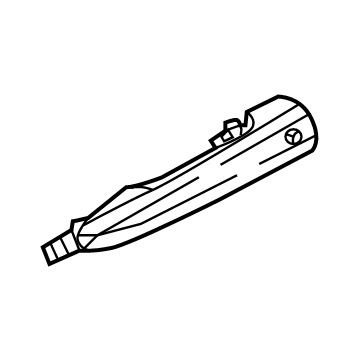 2023 Dodge Hornet Door Handle - 6CP13TZZAA