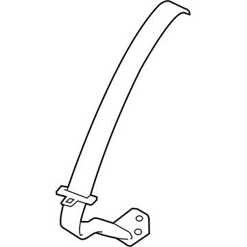 Mopar 5KJ721DVAC Rear Center Shoulder Seat Belt