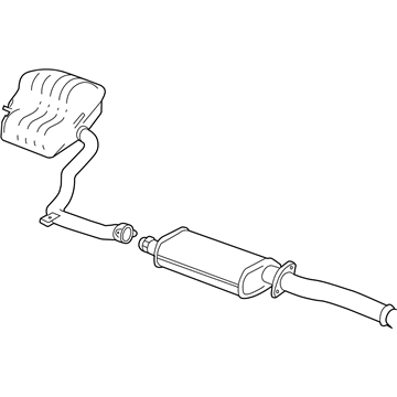 2007 Dodge Magnum Muffler - 4578376AF