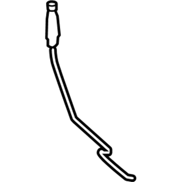 Mopar XD20MF1AB Knob-Door Latch