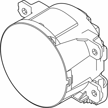 2019 Jeep Renegade Fog Light - 68439333AA