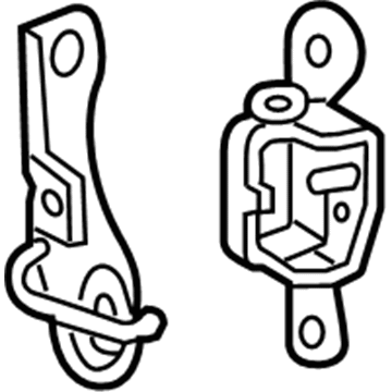 2005 Chrysler 300 Door Hinge - 5065098AC