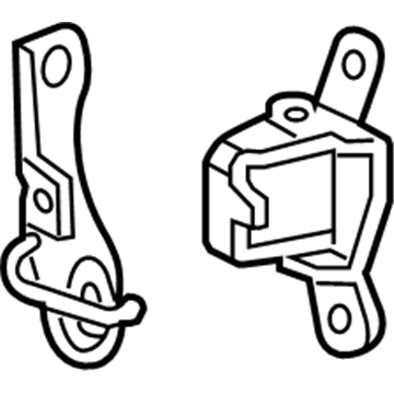Mopar 5065096AC Rear Door Upper Hinge