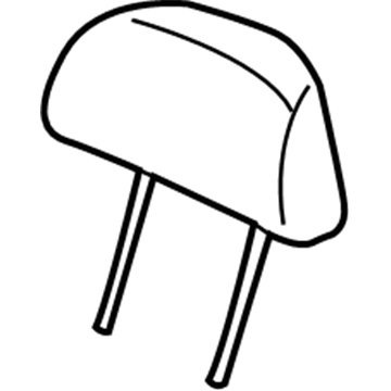 Mopar MR650755 HEADREST-Front Seat