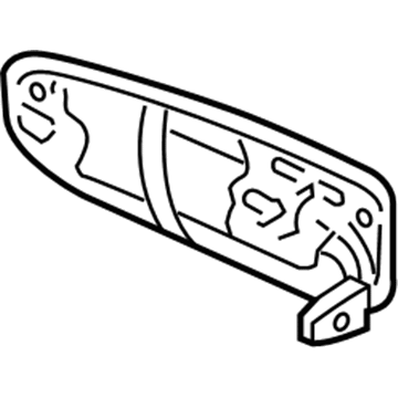 2010 Jeep Commander Door Handle - 5HW79WS2AJ