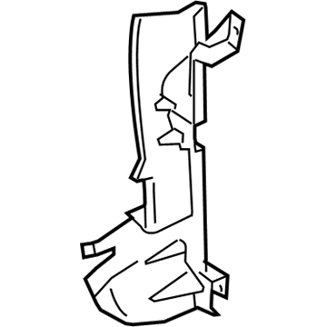 Mopar 4809767AD Shield-Side
