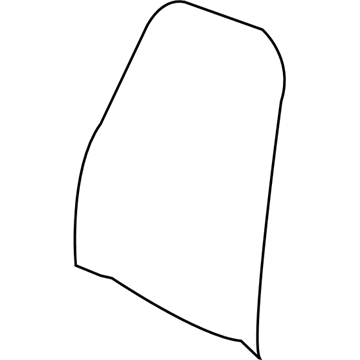 Mopar XS001T5AA Front Seat Back Cover