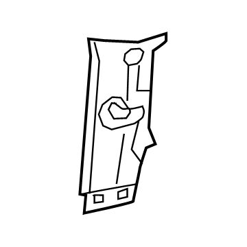 Mopar 6BN38TX7AB Panel-C Pillar