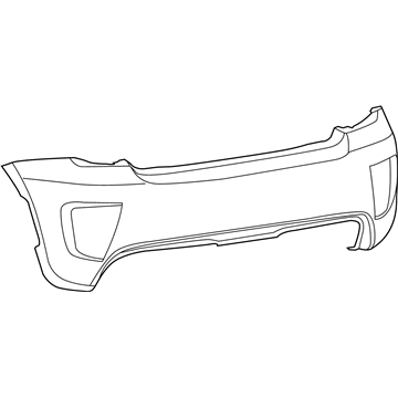 Mopar 68148913AB FASCIA-Rear Upper