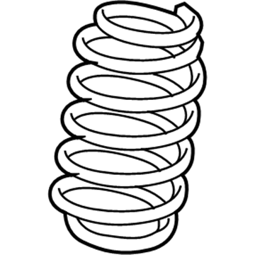 2012 Chrysler 200 Coil Springs - 68086065AB