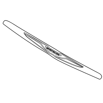 Mopar 5182602AC Emblem-Chrysler Wing