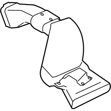 1505A852 - Genuine Mopar Duct-Air Cleaner Intake