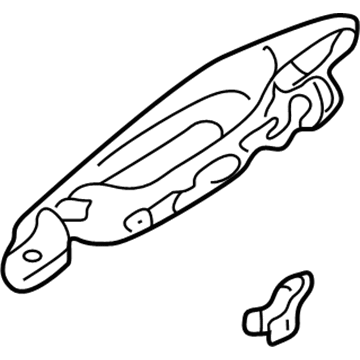 Mopar MR970316 Handle-Rear Door Outside