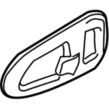 Mopar MR763538 Cup-Front Door Inside Handle