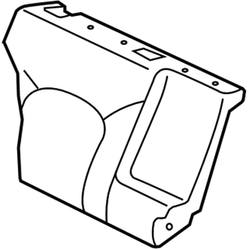 Mopar MR966368HA Cover-Rear Seat Back