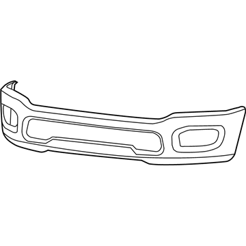 Mopar 6QB37TZZAB Front Bumper