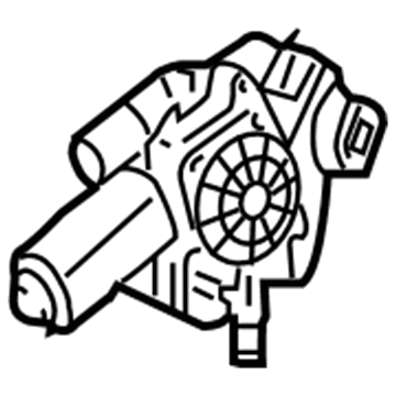 2017 Dodge Challenger Window Motor - 68376201AA