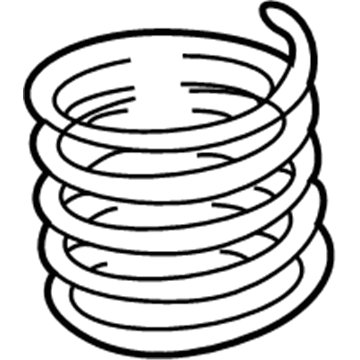 Mopar MR961114 Front Suspension Coil Spring