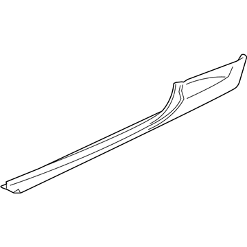 Mopar MN175602XB Air Dam-Side