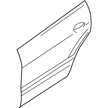 Mopar MR325756 Panel-Rear Door